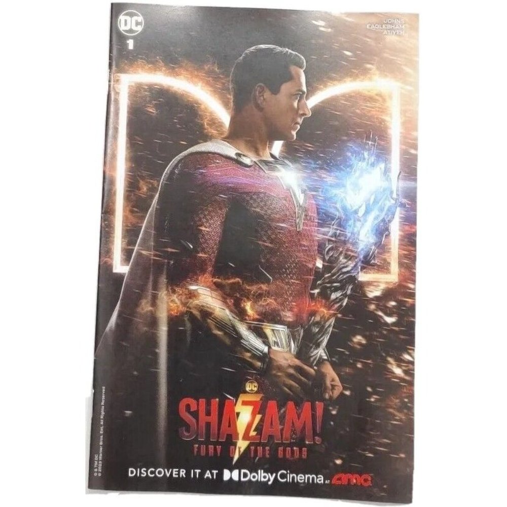 SHAZAM Fury Of The Gods DC Comic Book 2023 Special Limited Ed. AMC Dolby Cinema